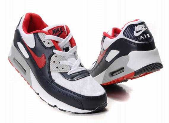 nike max air 90 air max 90 bleu et blanc chaussure course a pied art